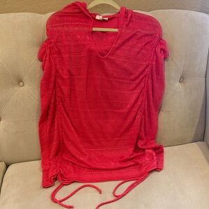 Red Women's Swim Cover up
